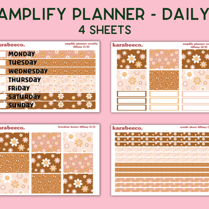 Amplify Planner Stickers | Weekly Kit | Tiffany
