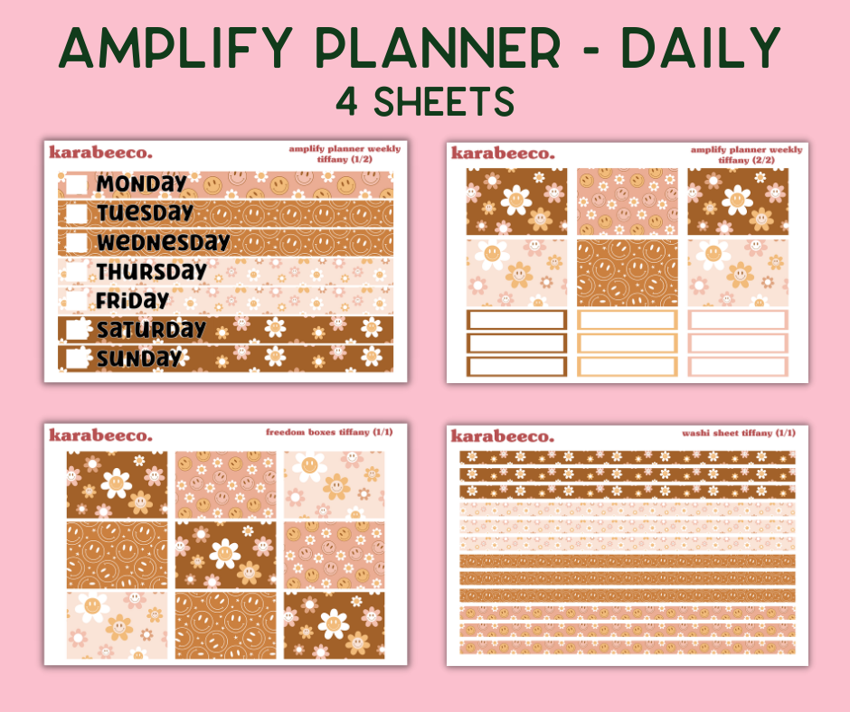 Amplify Planner Stickers | Weekly Kit | Tiffany