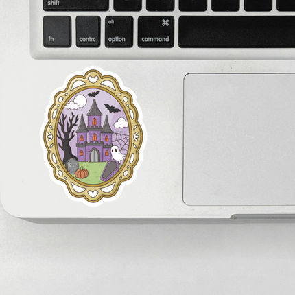 STICKER | Horror Books Frame | BOOKS00087