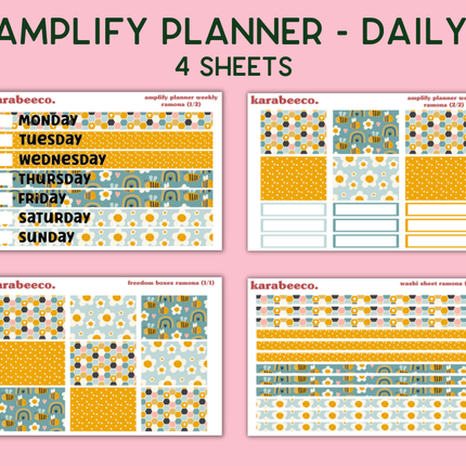 Amplify Planner Stickers | Weekly Kit | Ramona