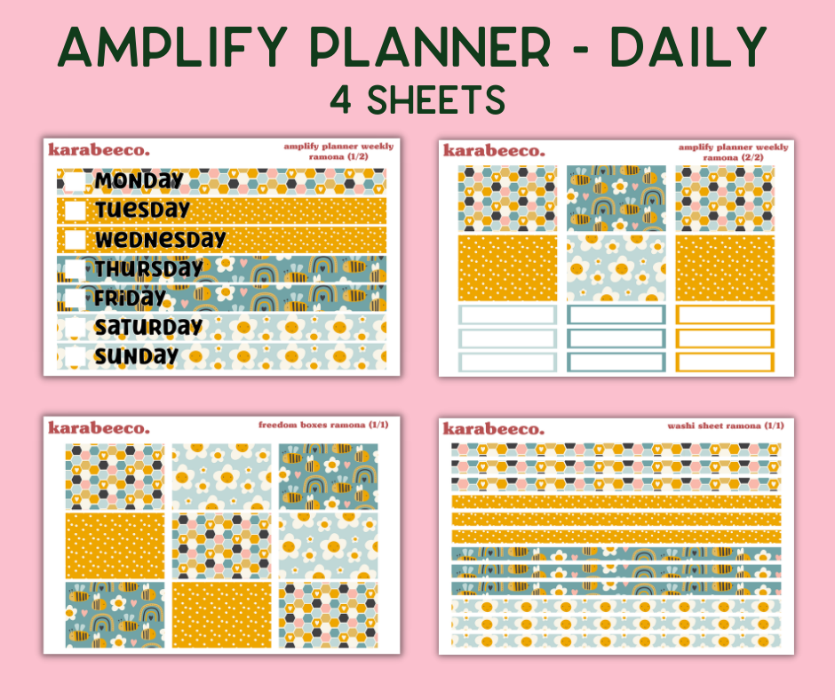 Amplify Planner Stickers | Weekly Kit | Ramona