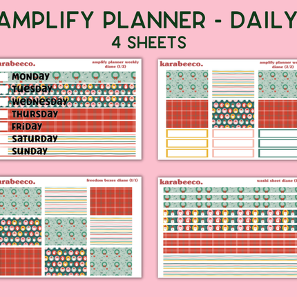 Amplify Planner Stickers | Weekly Kit | Diane