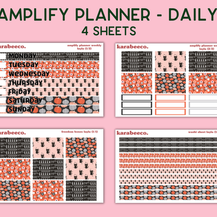 Amplify Planner Stickers | Weekly Kit | Layla