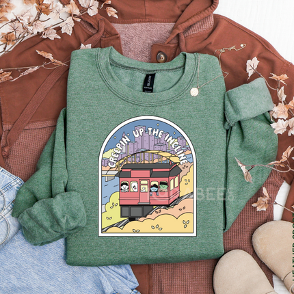 Gildan Crewneck | Creepin Up the Incline