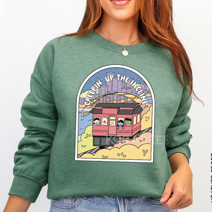 Gildan Crewneck | Creepin Up the Incline