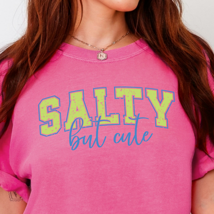 Comfort Colors Tee | Salty But Cute [r013]