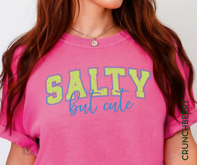 Comfort Colors Tee | Salty But Cute [r013]