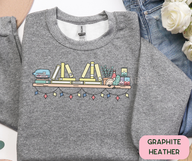 Gildan Crewneck | Pittsburgh Book Shelf