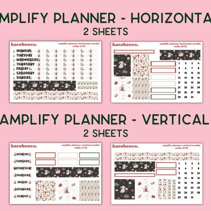 Amplify Planner Stickers | Weekly Kit | Stella