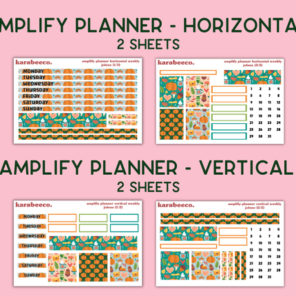 Amplify Planner Stickers | Weekly Kit | Jolene