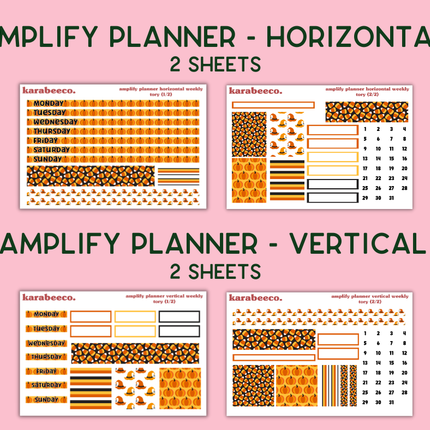 Amplify Planner Stickers | Weekly Kit | Tory