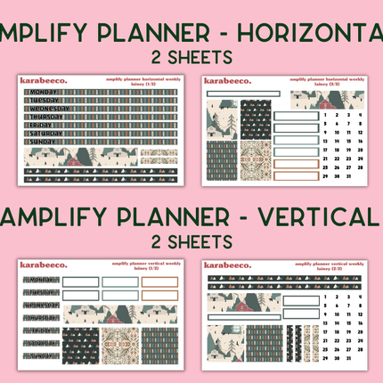 Amplify Planner Stickers | Weekly Kit | Lainey