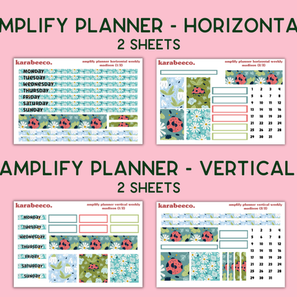 Amplify Planner Stickers | Weekly Kit | Madison