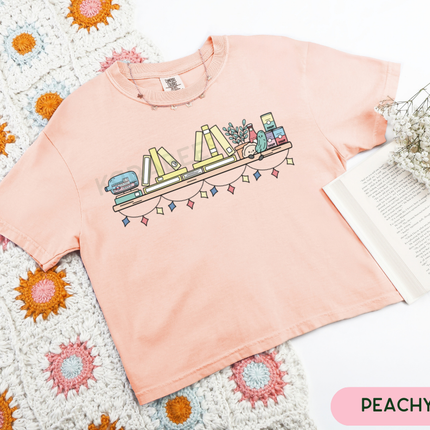 Comfort Colors Tee | Pittsburgh Book Shelf