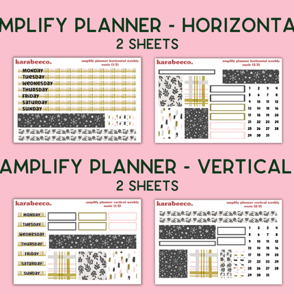 Amplify Planner Stickers | Weekly Kit | Suzie