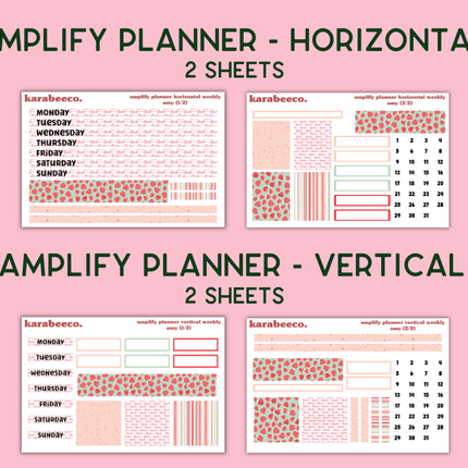 Amplify Planner Stickers | Weekly Kit | Amy
