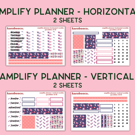 Amplify Planner Stickers | Weekly Kit | Geraldine
