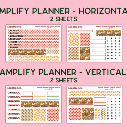 Amplify Planner Stickers | Weekly Kit | Nancy