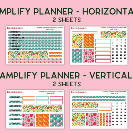 Amplify Planner Stickers | Weekly Kit | Blair
