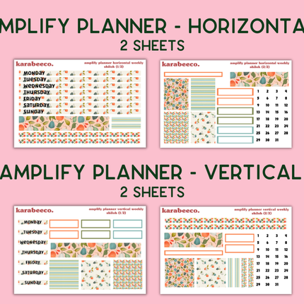 Amplify Planner Stickers | Weekly Kit | Shiloh