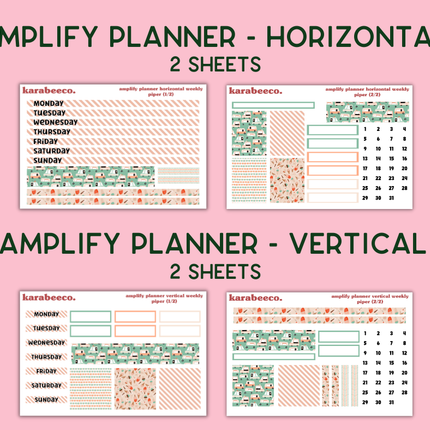 Amplify Planner Stickers | Weekly Kit | Piper