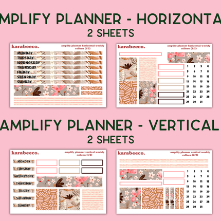 Amplify Planner Stickers | Weekly Kit | Colleen
