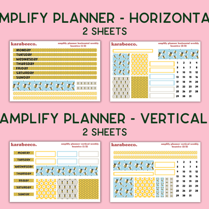 Amplify Planner Stickers | Weekly Kit | Beatrice