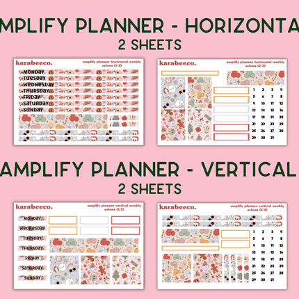 Amplify Planner Stickers | Weekly Kit | Selena