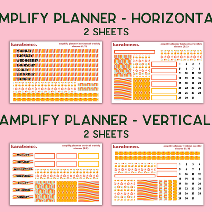 Amplify Planner Stickers | Weekly Kit | Simone