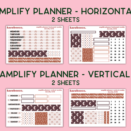 Amplify Planner Stickers | Weekly Kit | Dorothy
