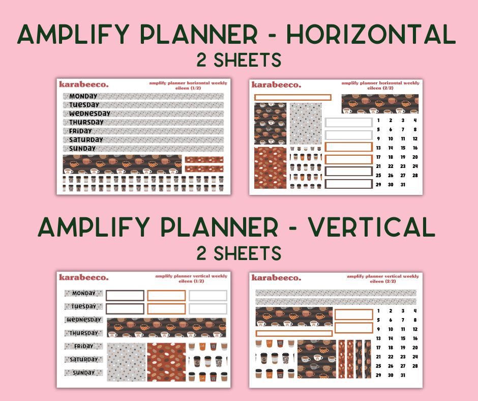 Amplify Planner Stickers | Weekly Kit | Eileen