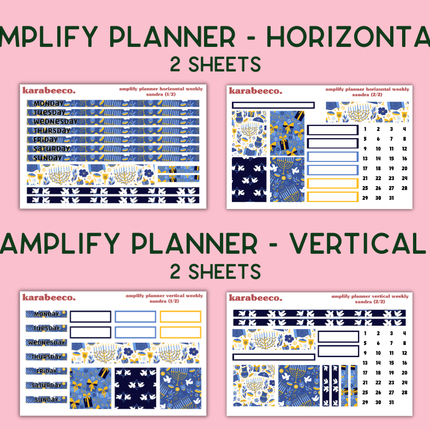 Amplify Planner Stickers | Weekly Kit | Sandra
