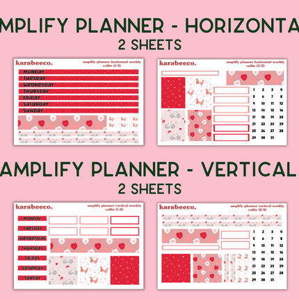 Amplify Planner Stickers | Weekly Kit | Callie