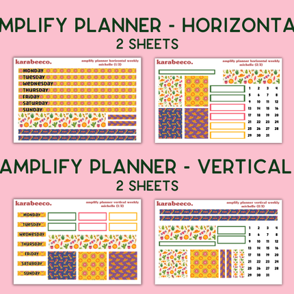 Amplify Planner Stickers | Weekly Kit | Michelle