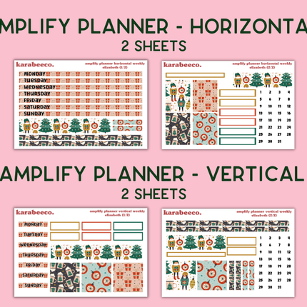 Amplify Planner Stickers | Weekly Kit | Elizabeth