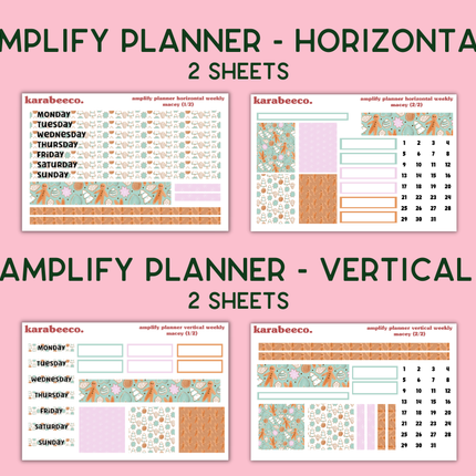 Amplify Planner Stickers | Weekly Kit | Macey