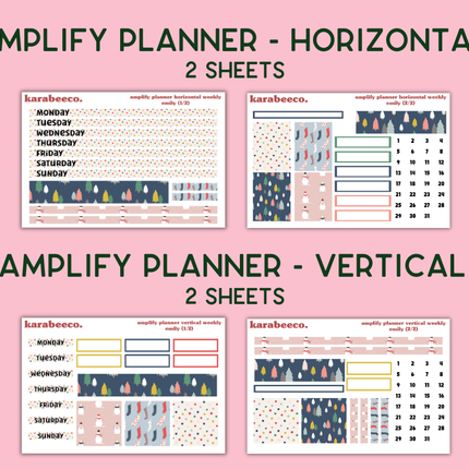 Amplify Planner Stickers | Weekly Kit | Emily