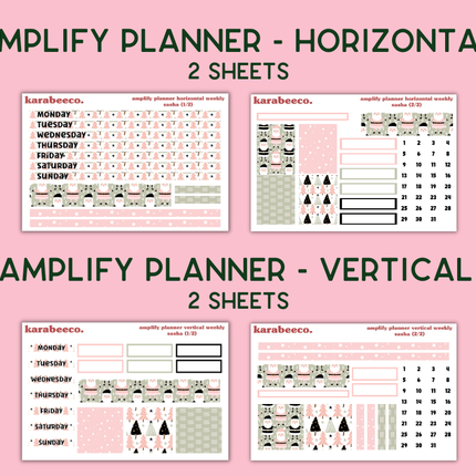 Amplify Planner Stickers | Weekly Kit | Sasha