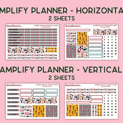 Amplify Planner Stickers | Weekly Kit | Beverly