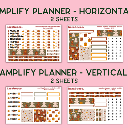 Amplify Planner Stickers | Weekly Kit | Barbara