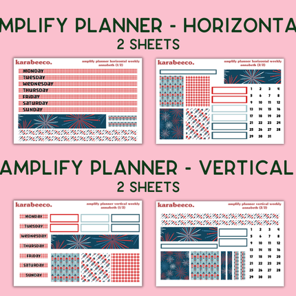 Amplify Planner Stickers | Weekly Kit | Annabeth