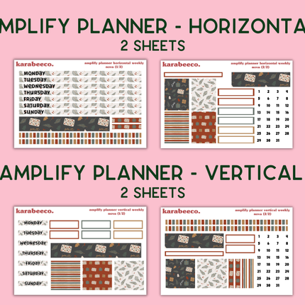 Amplify Planner Stickers | Weekly Kit | Nova