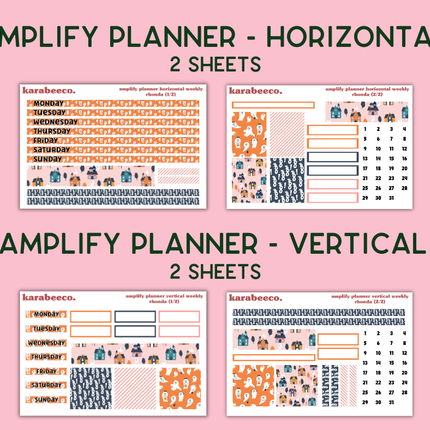 Amplify Planner Stickers | Weekly Kit | Rhonda