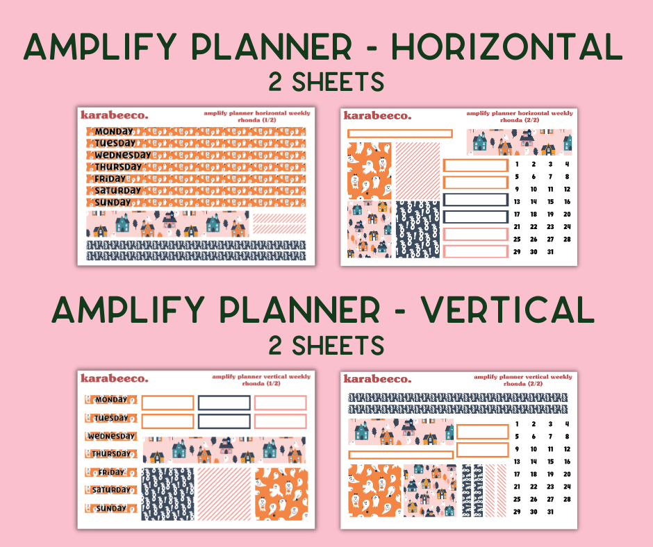 Amplify Planner Stickers | Weekly Kit | Rhonda