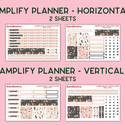 Amplify Planner Stickers | Weekly Kit | Finley