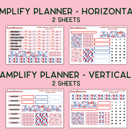 Amplify Planner Stickers | Weekly Kit | Peyton