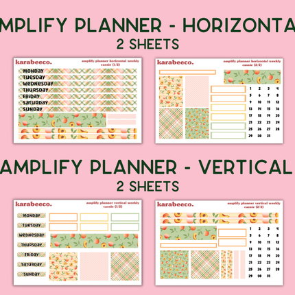 Amplify Planner Stickers | Weekly Kit | Cassie