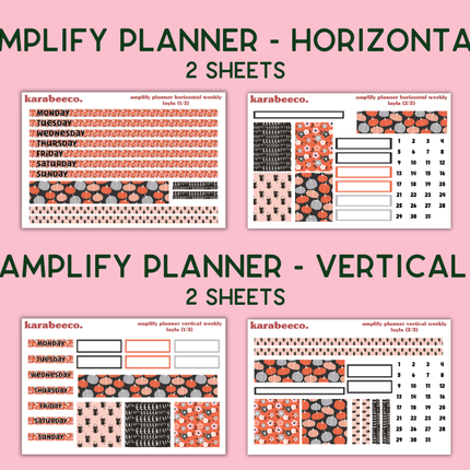 Amplify Planner Stickers | Weekly Kit | Layla
