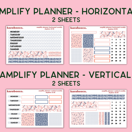 Amplify Planner Stickers | Weekly Kit | Daphne