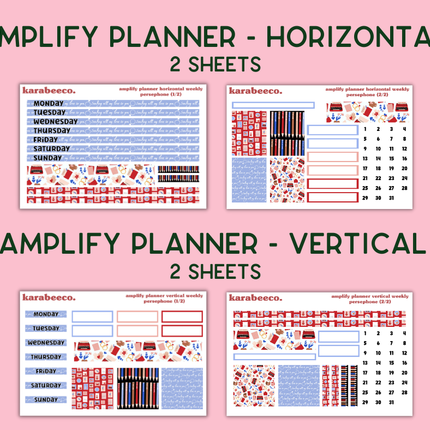 Amplify Planner Stickers | Weekly Kit | Persephone